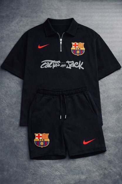 Barcelona Edition Heavyweight T-Shirt & Shorts Set