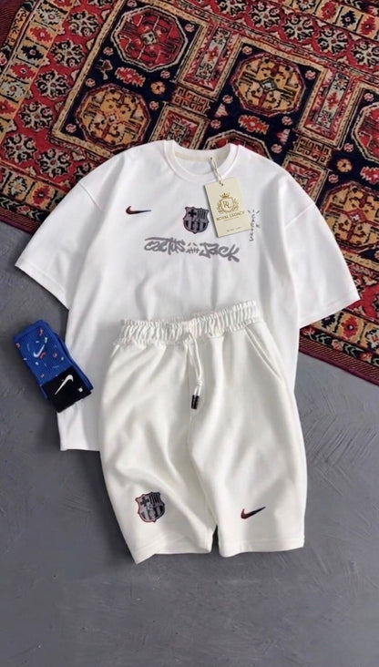 Barcelona Edition Heavyweight T-Shirt & Shorts Set