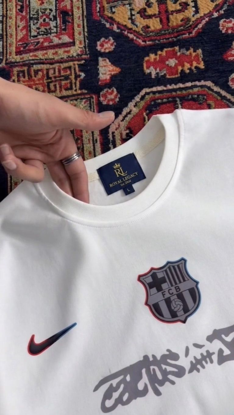 Barcelona Edition Heavyweight T-Shirt & Shorts Set